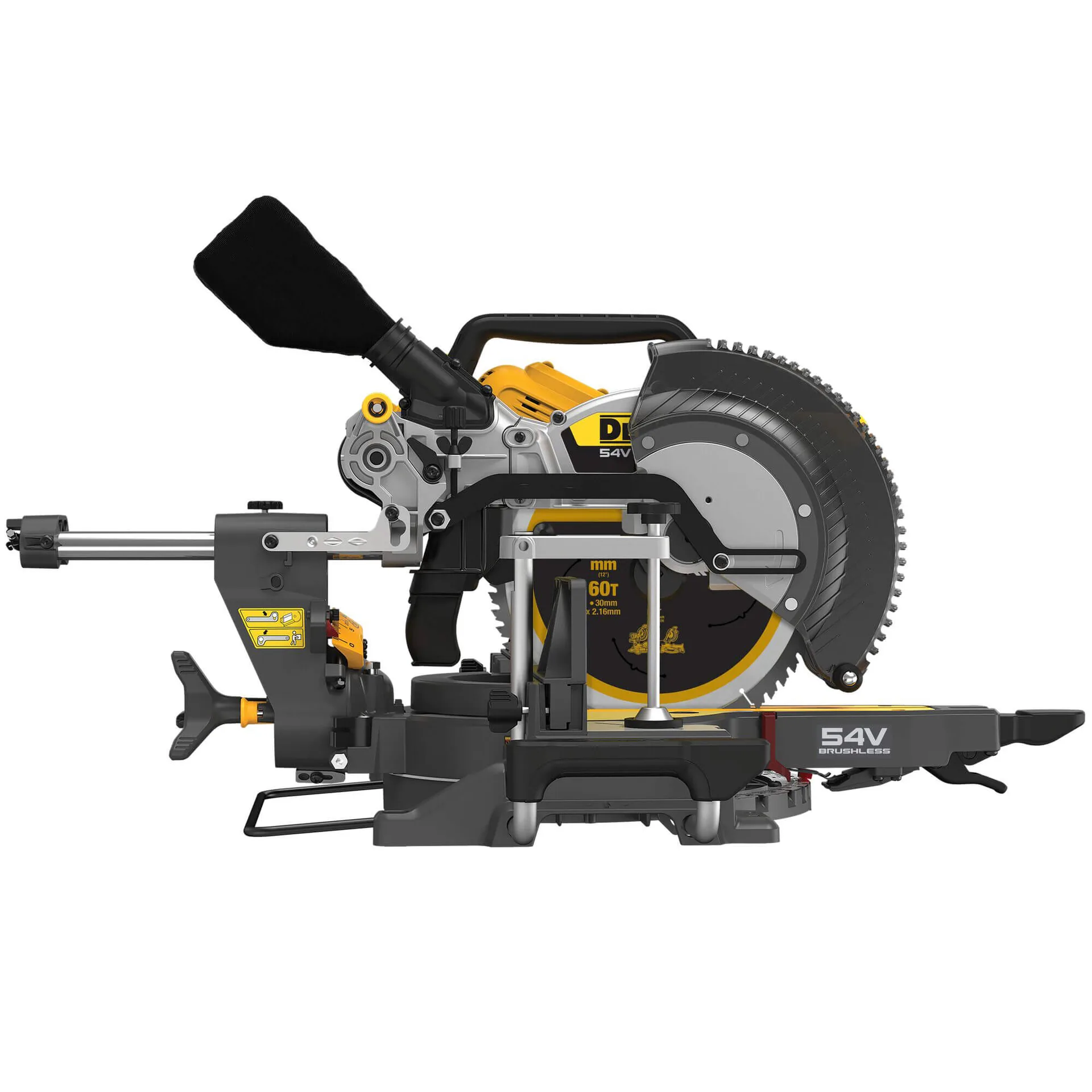Аккумуляторная торцовочная пила DeWALT DCS781N без щеток.
