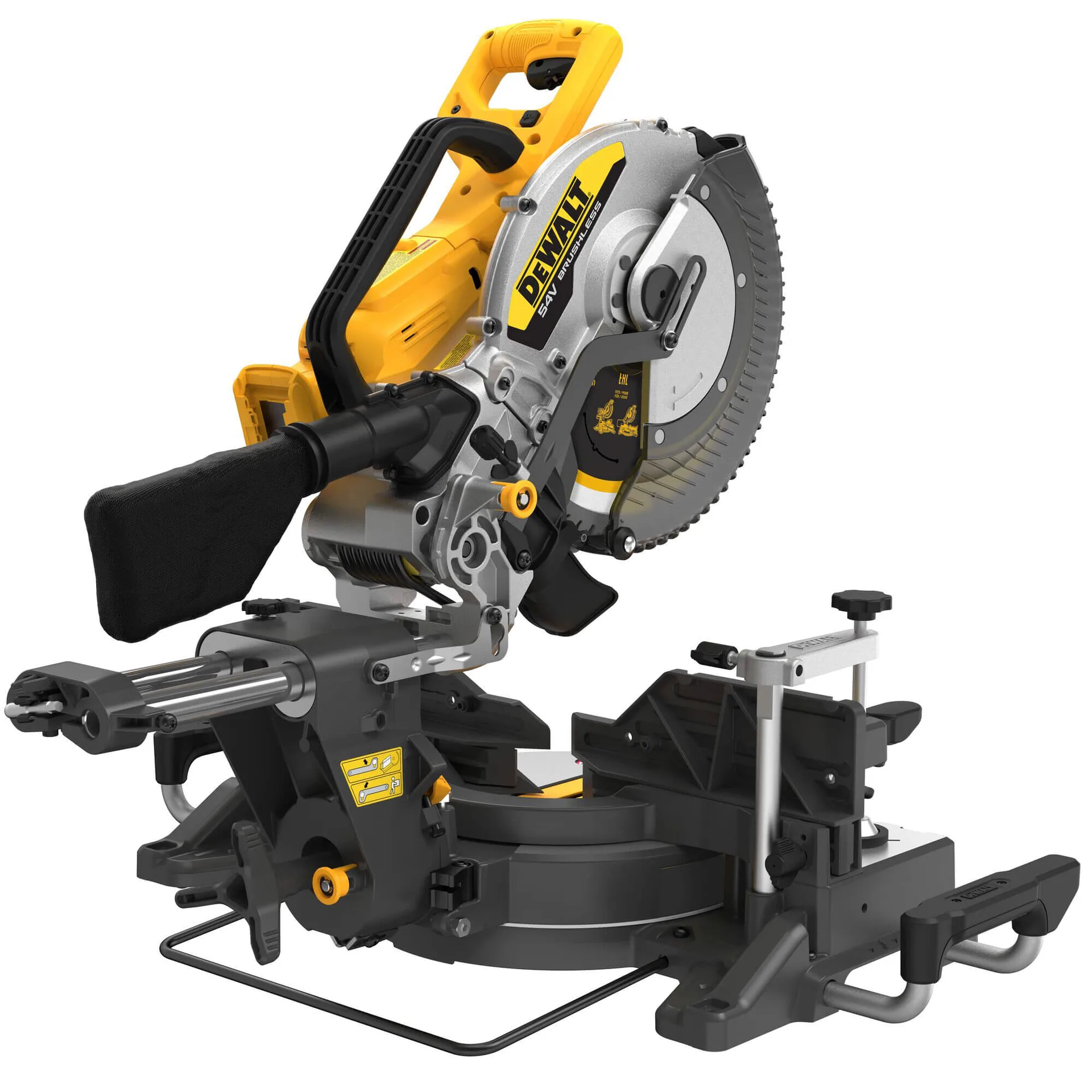 Аккумуляторная торцовочная пила DeWALT DCS781N без щеток.