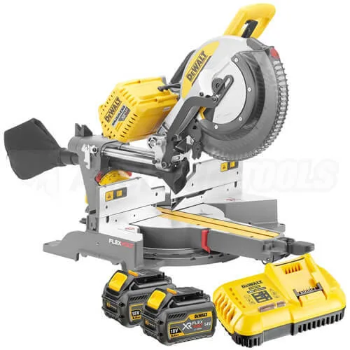 Аккумуляторная торцовочная пила DeWalt DHS780T2A