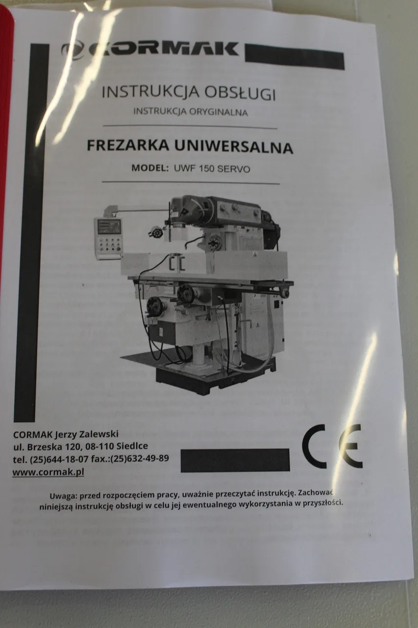 Универсальный фрезерный станок CORMAK UWF 150 SERVO