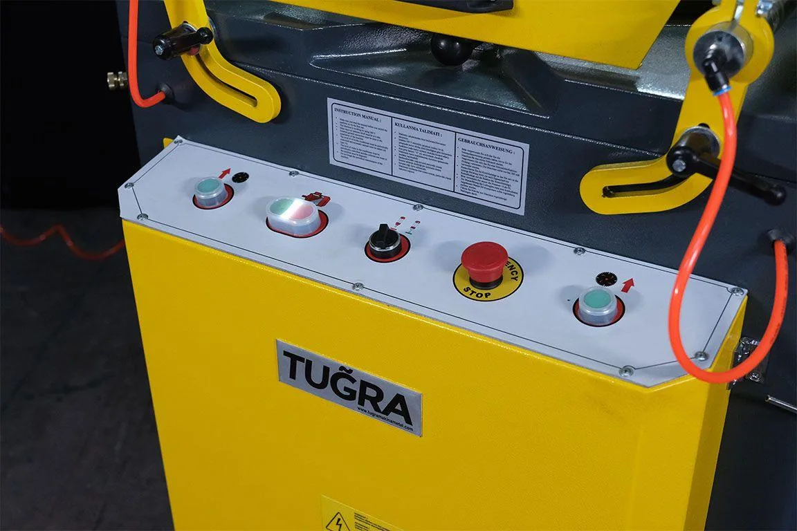 Полуавтоматическая торцовочная пила для резки алюминия Tugra Makina AC 450