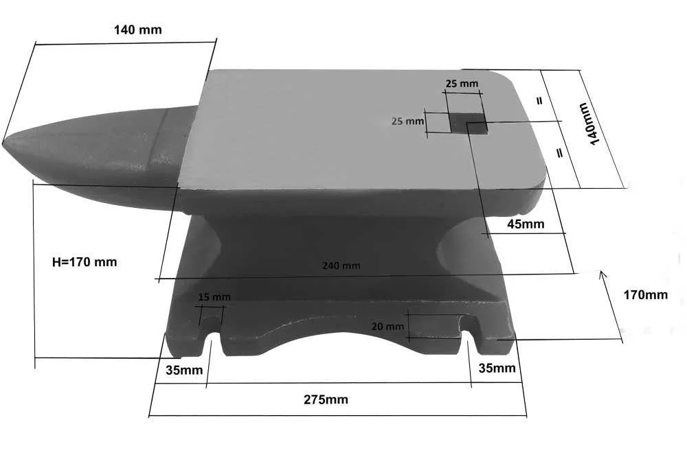 Наковальня Holzmann AMB 34