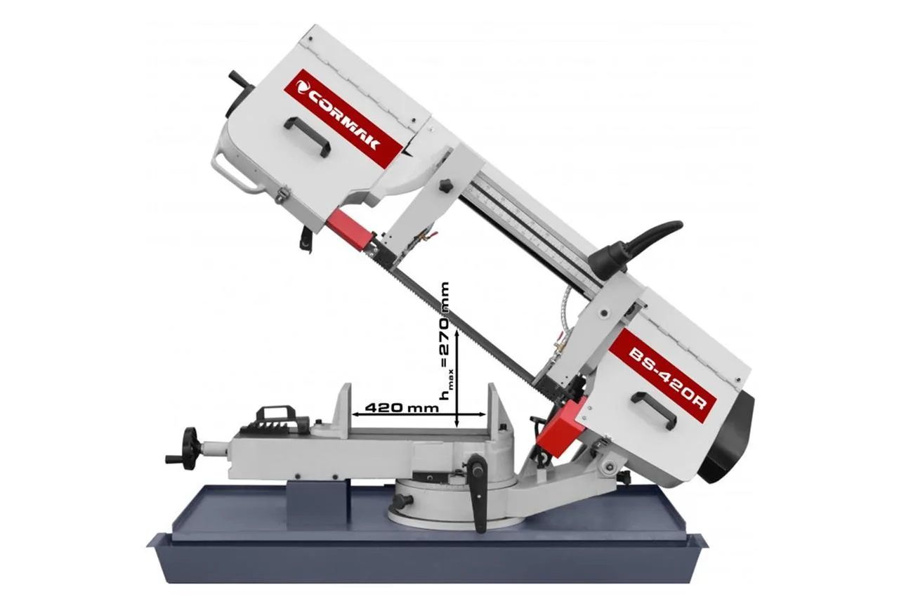 Ленточная пила по металлу CORMAK BS-420R
