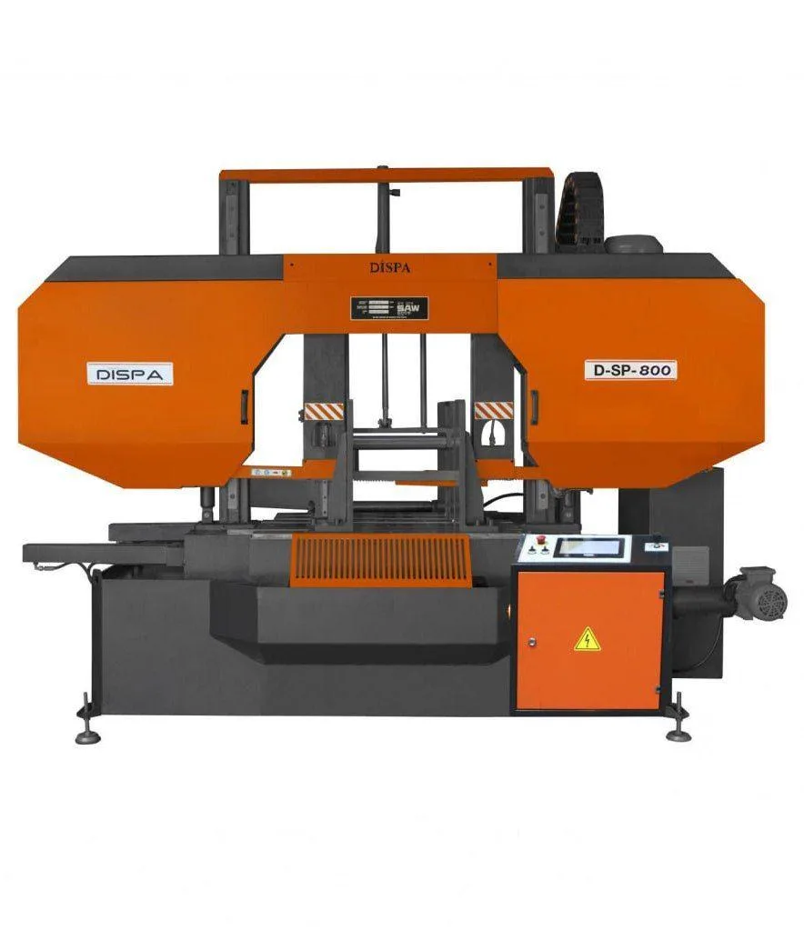Полуавтоматическая двухколонная ленточная пилка DISPA MAKINA D-SP 800