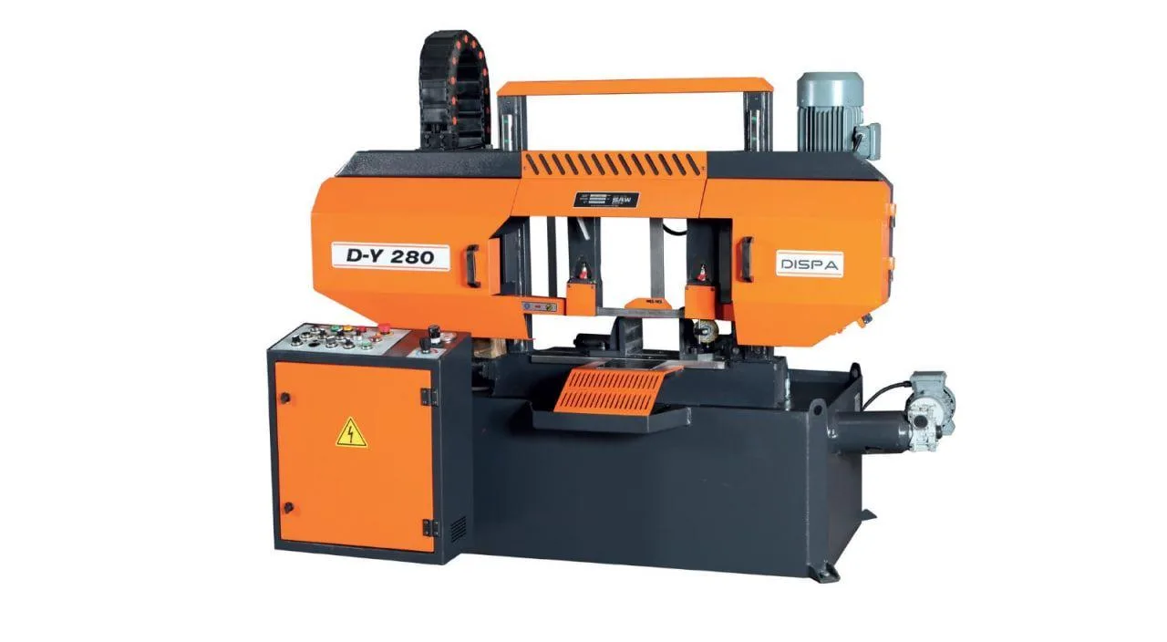 Полуавтоматическая двухколонная ленточная пилка DISPA MAKINA D-Y 280