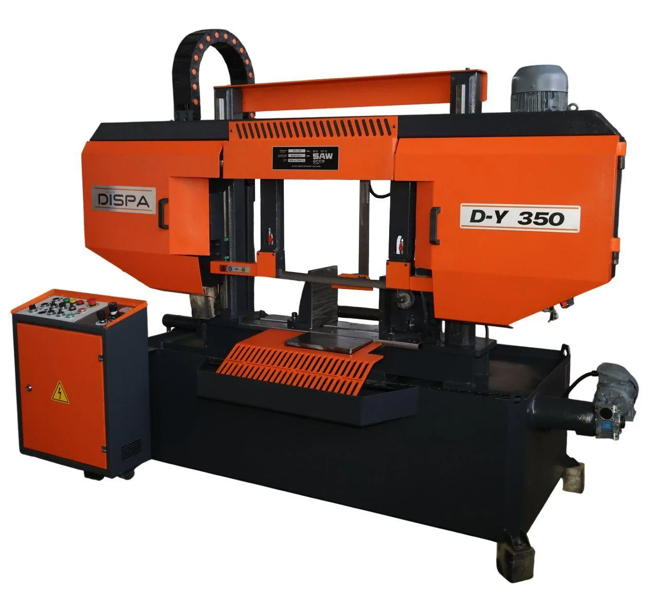 Полуавтоматическая двухколонная ленточная пилка DISPA MAKINA D-Y 350