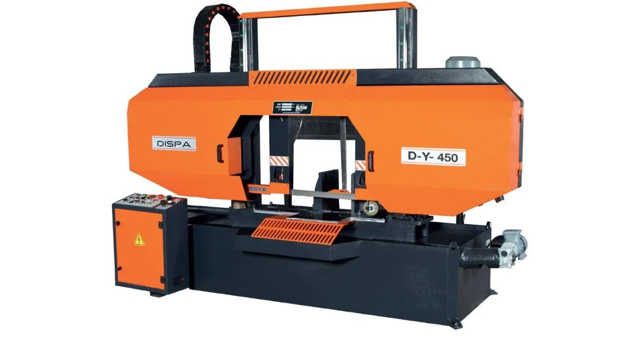 Полуавтоматическая двухколонная ленточная пилка DISPA MAKINA D-Y 450