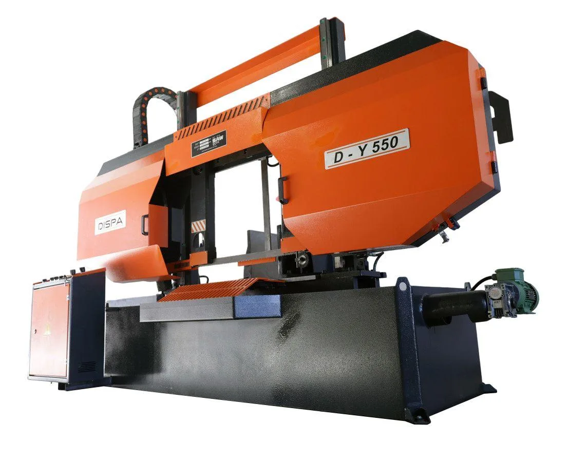 Полуавтоматическая двухколонная ленточная пила DISPA MAKINA D-Y 550