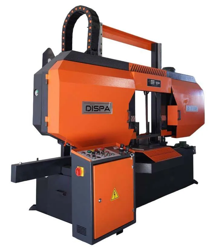 Полуавтоматическая двухколонная ленточная пила DISPA MAKINA D-Y 550