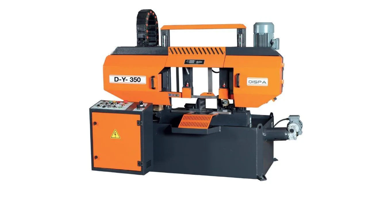 Полуавтоматическая двухколонная ленточная пилка DISPA MAKINA D-YD 350