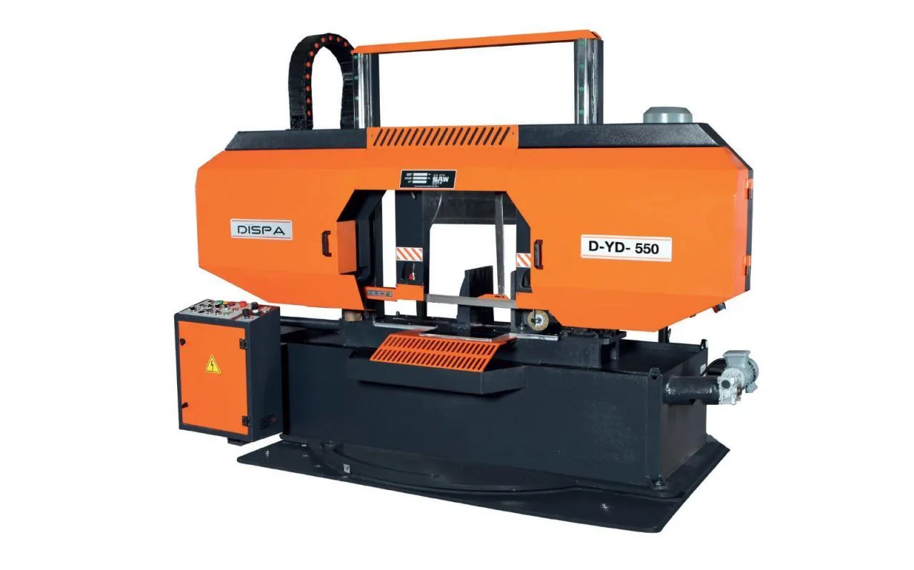 Полуавтоматическая двухколонная ленточная пила DISPA MAKINA D-YD 550