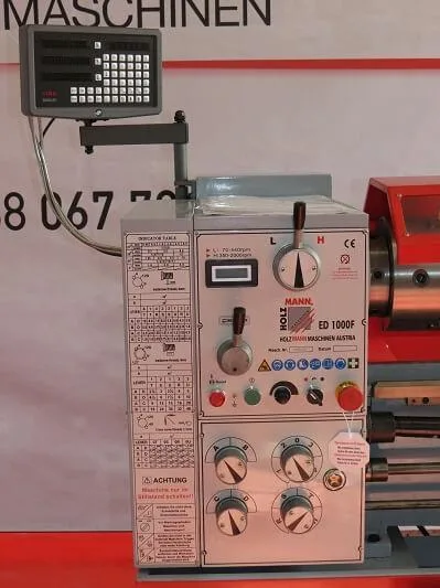 Токарный станок по металлу Holzmann ED 1000FDIG
