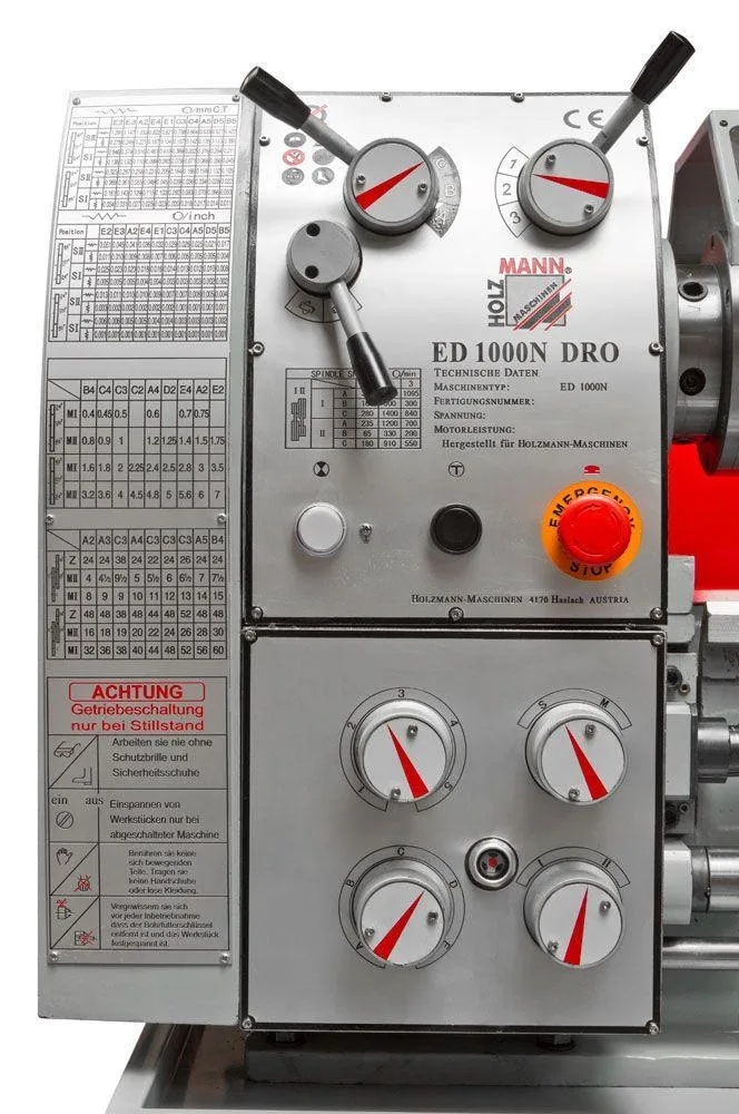 Токарно-винторезный станок Holzmann ED 1000NDIG