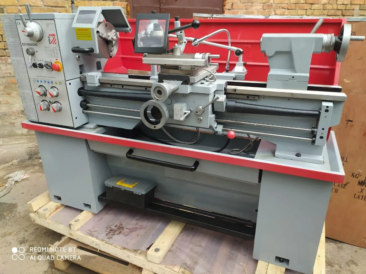 Токарный станок по металлу Holzmann ED 1080ADIG