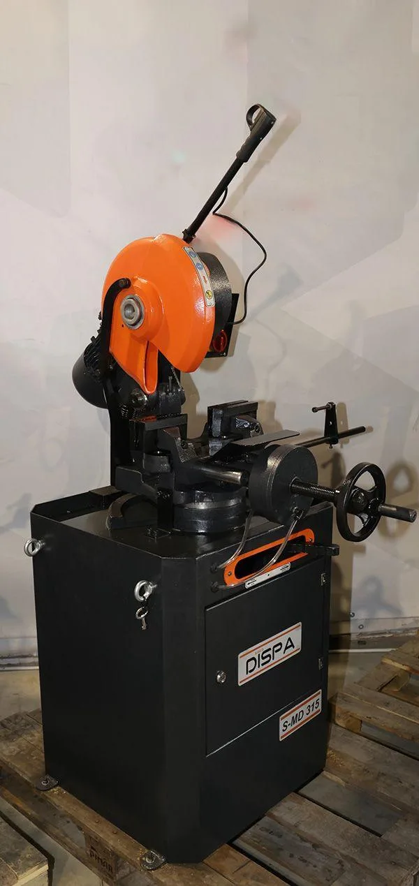 Дисковая пила по металлу с двойным пневмо-зажимом Dispa Makina S-MD 315
