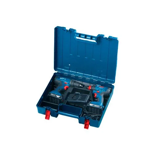 Аккумуляторный ударный шуруповерт Bosch GSR 180 LI + GDX 180 LI (2x GBA 18V 1,5 Ah) in case