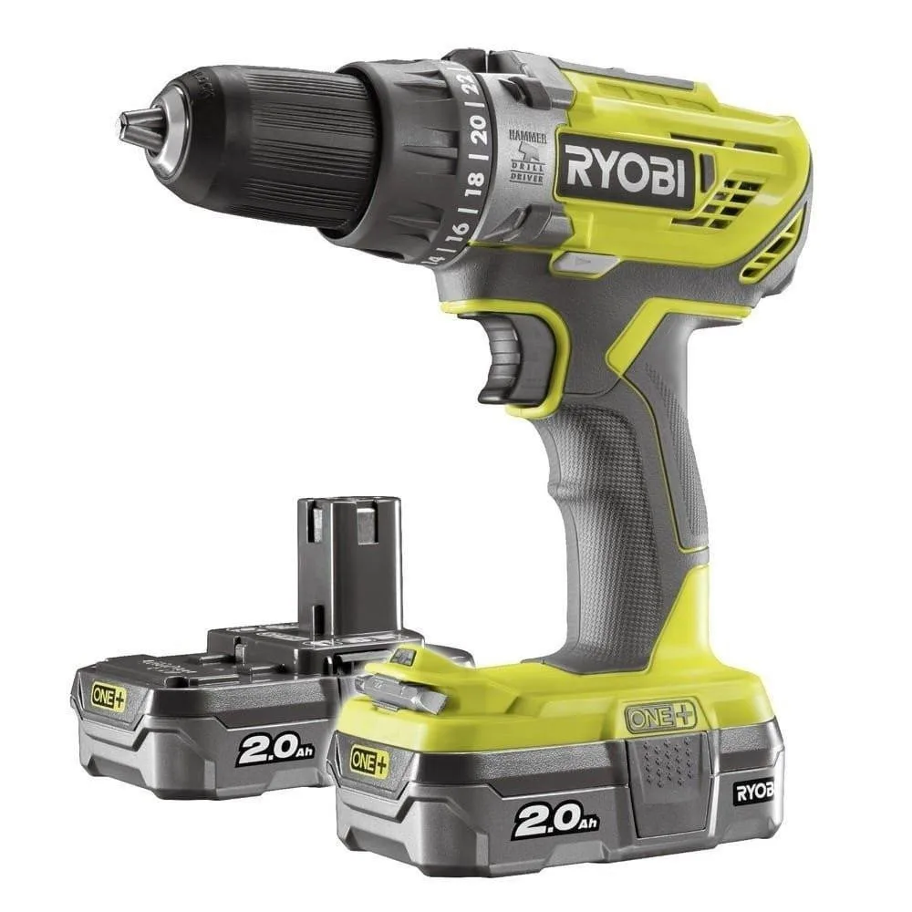 Дриль-шуроповерт Ryobi R18PD3-220S