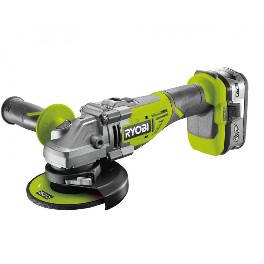 Шліфмашина акумуляторна Ryobi R18AG7-140S