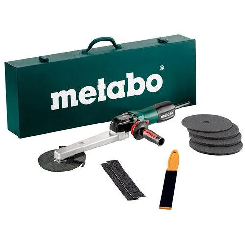 Кутова шліфувальна машина акумуляторна Metabo KNSE 9-150 Set в кейсі