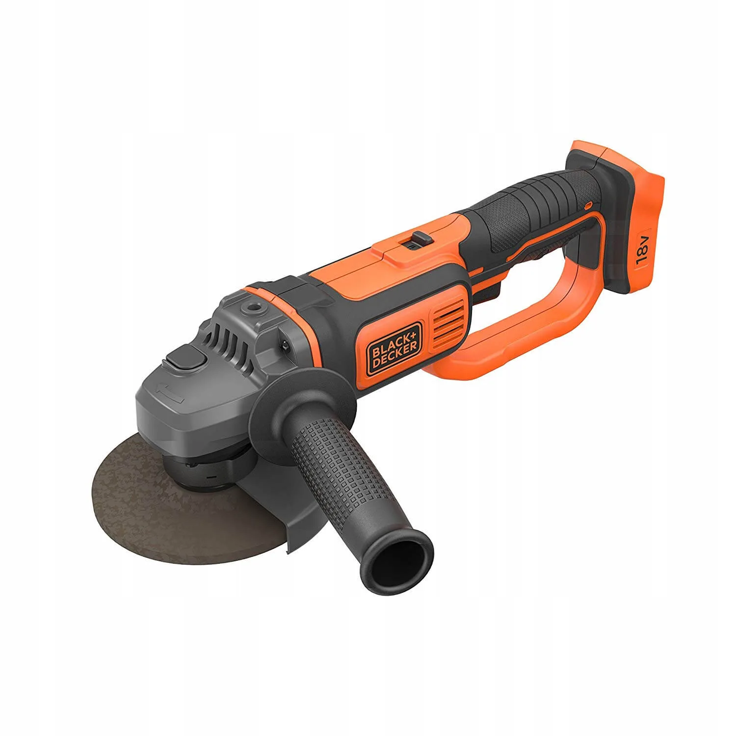 Угловая шлифовальная машина - аккумуляторная болгарка BLACK+DECKER BCG720N