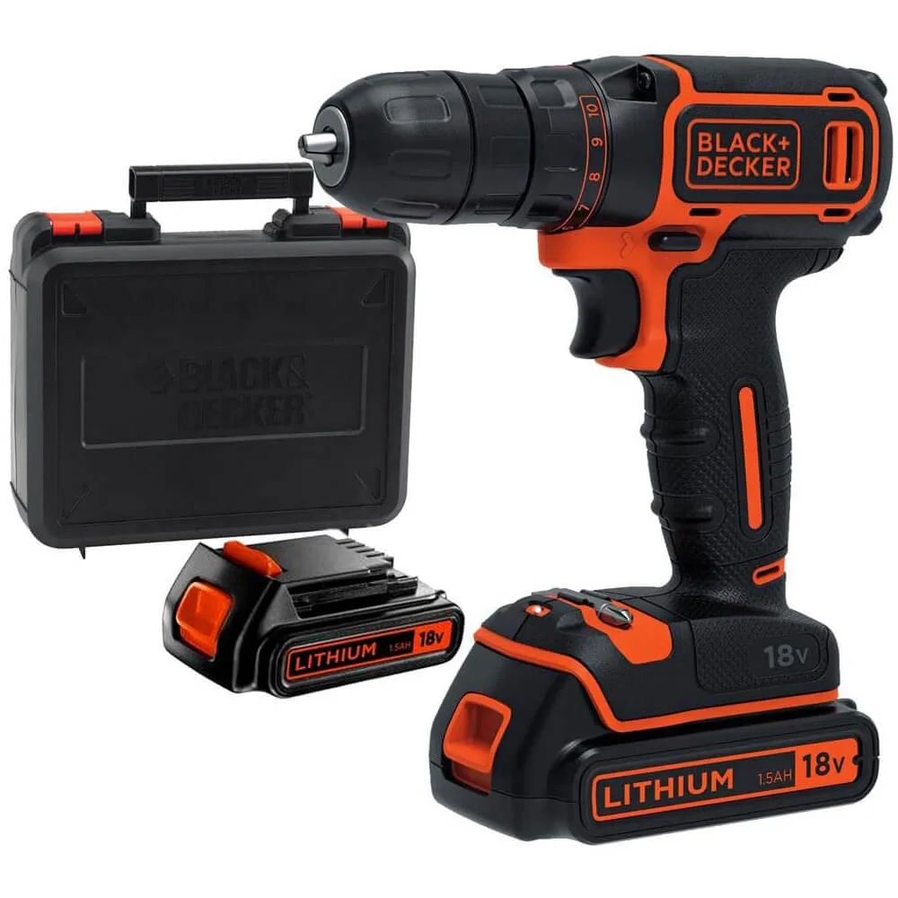 Шуруповерт BLACK+DECKER BDCDC18KB