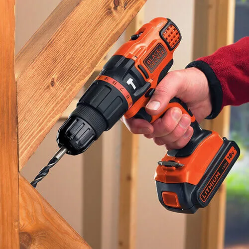 Аккумуляторная ударная дрель BLACK+DECKER BDCH188N