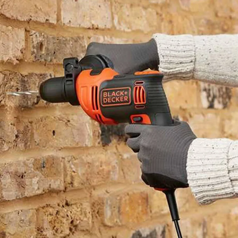 Дрель ударная сетевая BLACK+DECKER BEH550