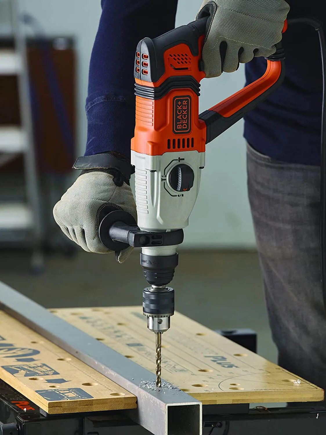 Перфоратор мережевий SDS-Plus BLACK+DECKER BEHS02K