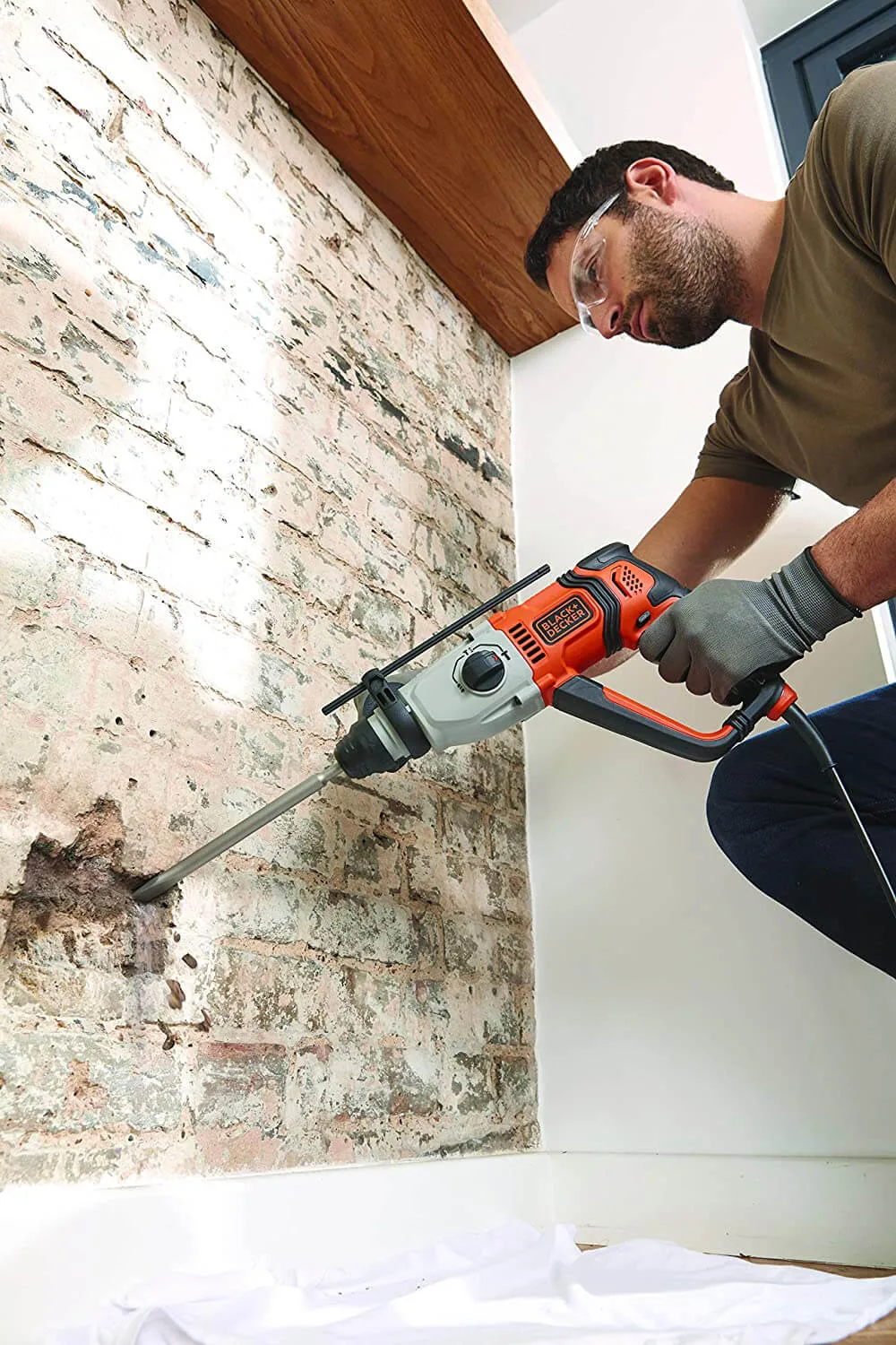 Перфоратор мережевий SDS-Plus BLACK+DECKER BEHS02K