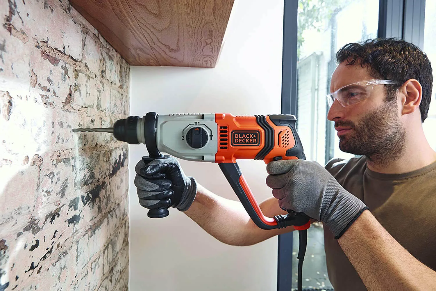 Перфоратор мережевий SDS-Plus BLACK+DECKER BEHS02K