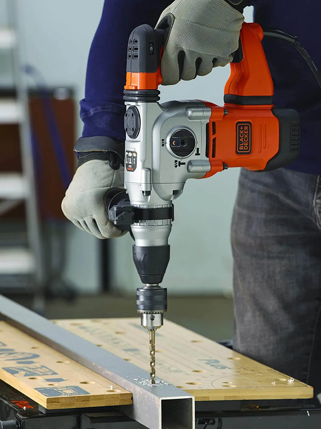 Перфоратор мережевий SDS-Plus BLACK+DECKER BEHS03K