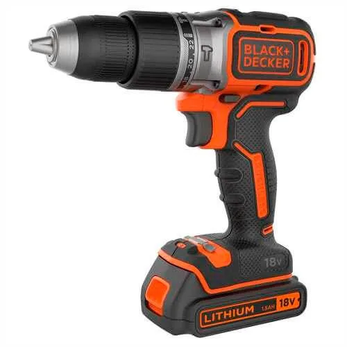 Акумуляторний ударний дриль-шуруповерт BLACK+DECKER BL188KB