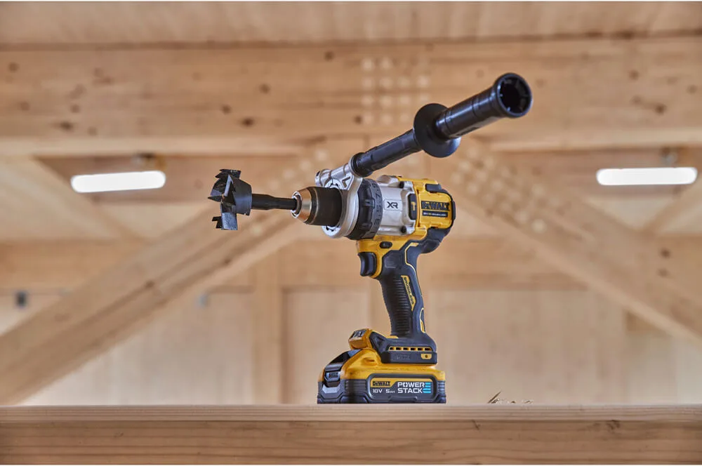 Аккумуляторный бесщеточный ударный дрель-шуруповерт DeWALT DCD1007H2T