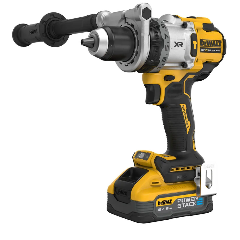 Аккумуляторный бесщеточный ударный дрель-шуруповерт DeWALT DCD1007H2T