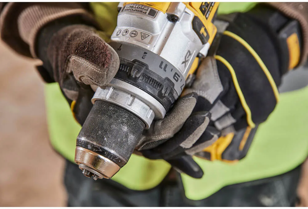 Аккумуляторный бесщеточный ударный дрель-шуруповерт DeWALT DCD1007WW1T