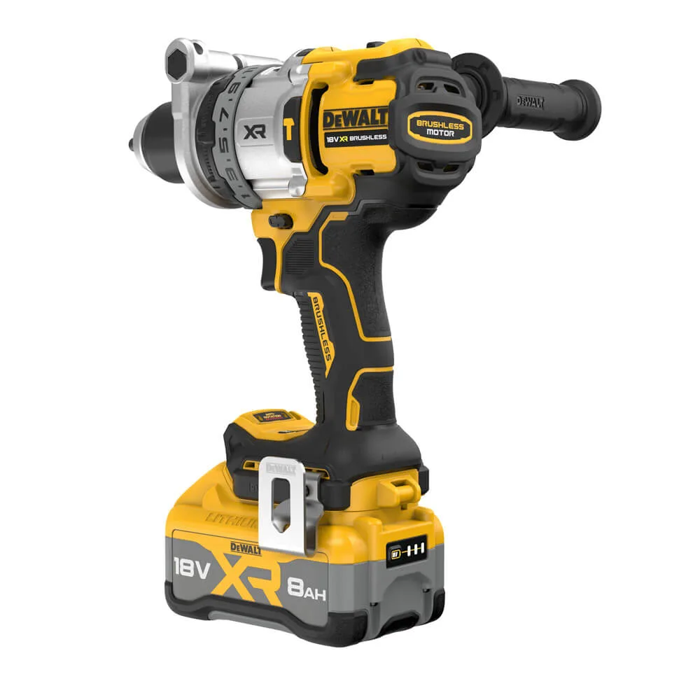 Аккумуляторный бесщеточный ударный дрель-шуруповерт DeWALT DCD1007WW1T