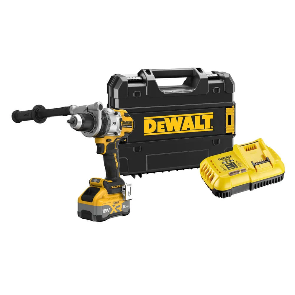 Аккумуляторный бесщеточный ударный дрель-шуруповерт DeWALT DCD1007WW1T