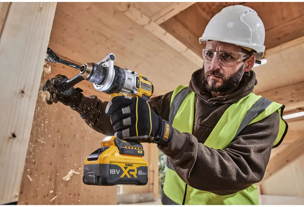Аккумуляторный бесщеточный ударный дрель-шуруповерт DeWALT DCD1007WW1T