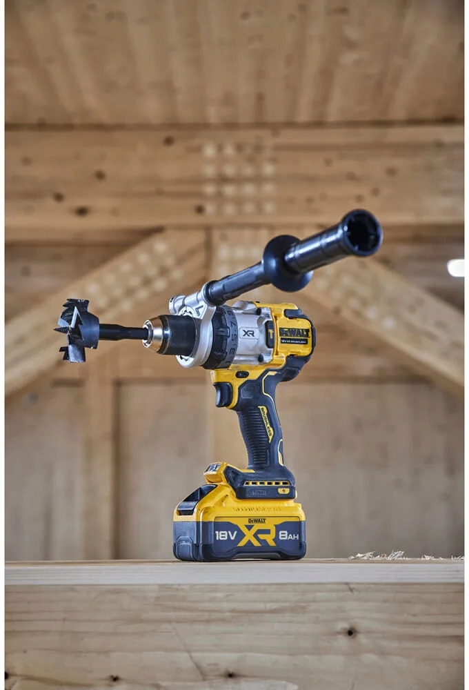Аккумуляторный бесщеточный ударный дрель-шуруповерт DeWALT DCD1007WW1T