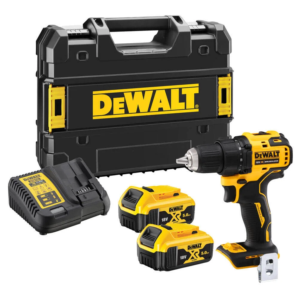 Аккумуляторный бесщеточный дрель-шуруповерт DeWALT DCD708P2T
