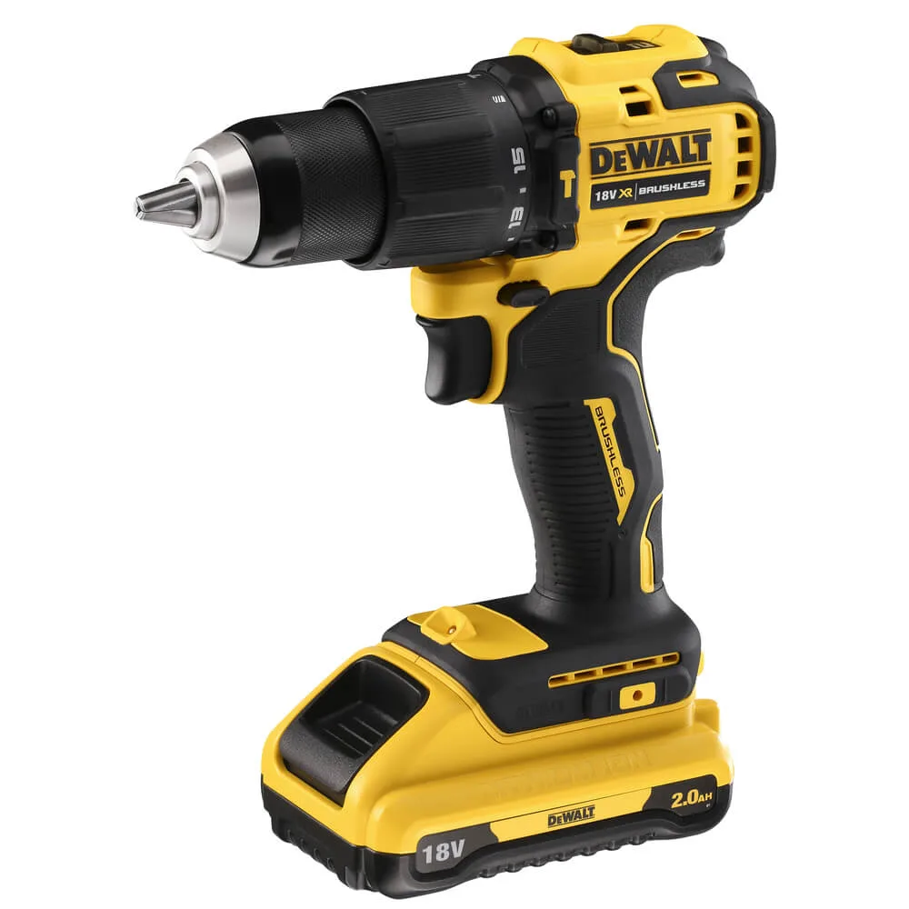 Аккумуляторный бесщеточный ударный дрель-шуруповерт DeWALT DCD709D2T