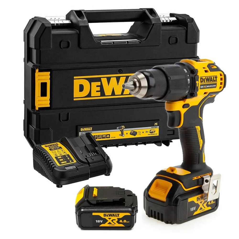 Аккумуляторный бесщеточный ударный дрель-шуруповерт DeWALT DCD709M2T