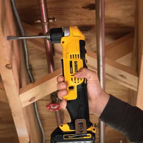 Аккумуляторная угловая дрель-шуруповерт DeWALT DCD740NT