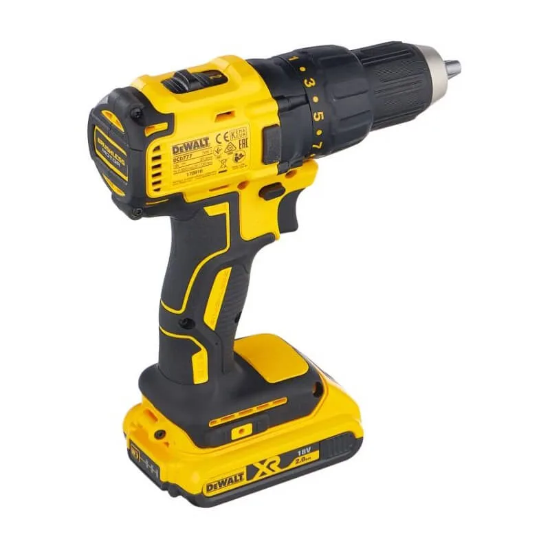 Аккумуляторный бесщеточный дрель-шуруповерт DeWALT DCD777D2T