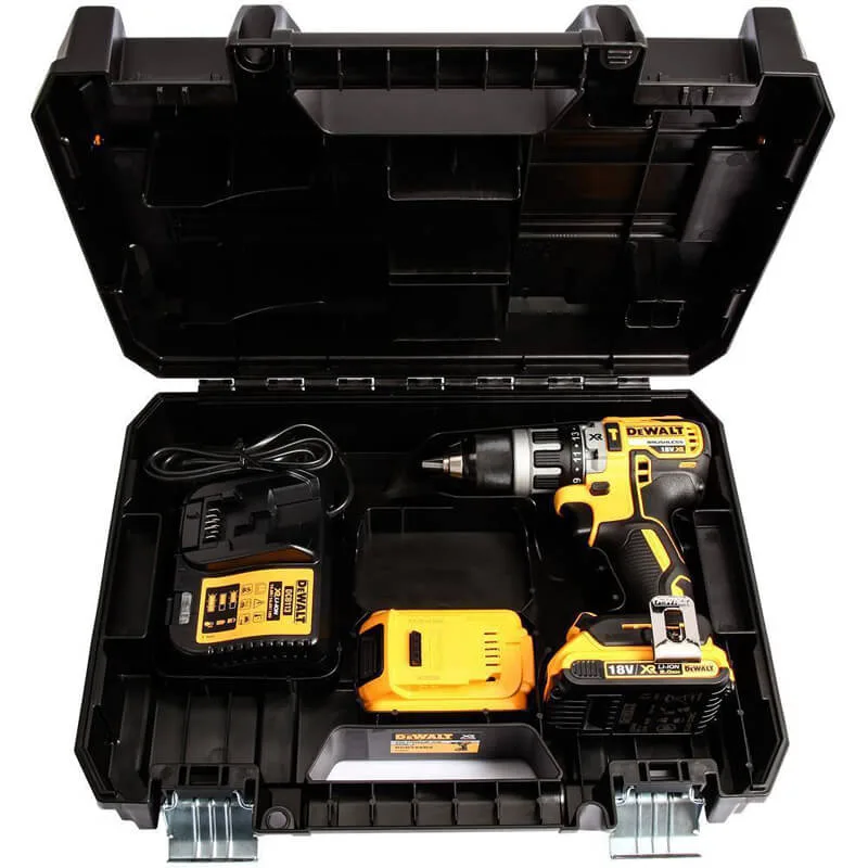 Аккумуляторный бесщеточный ударный дрель-шуруповерт DeWALT DCD796P2