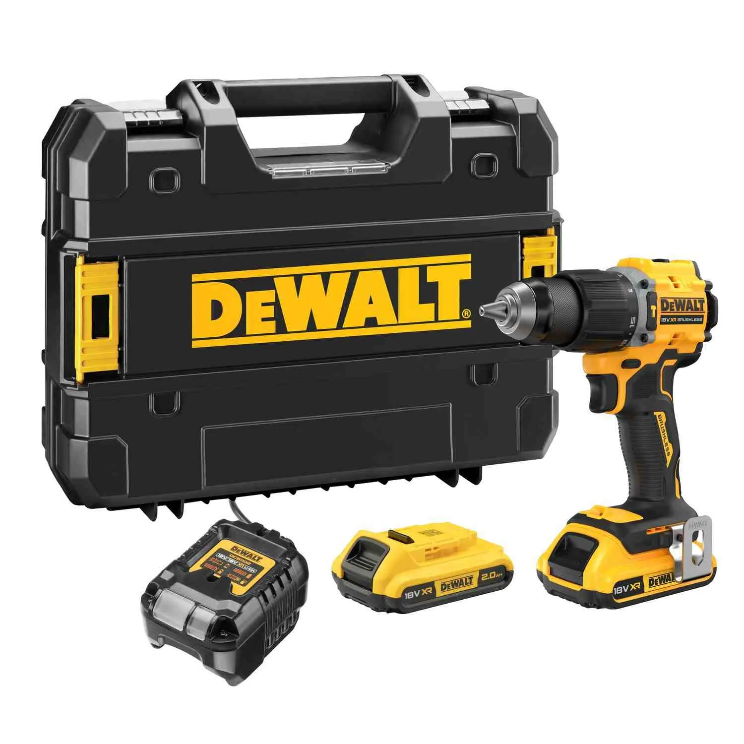 Аккумуляторный бесщеточный ударный дрель-шуруповерт DeWALT DCD799D2T