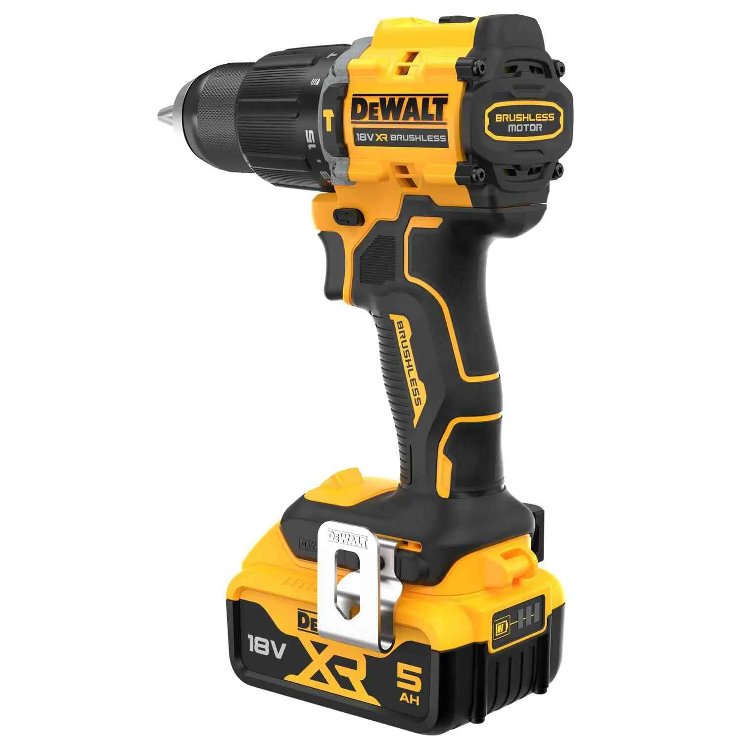 Аккумуляторный безщеточный ударный дрель-шуруповерт DeWALT DCD799P2T