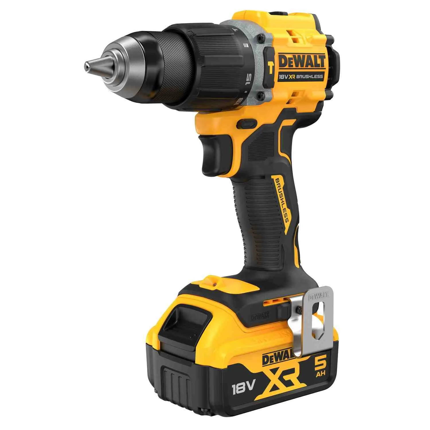 Аккумуляторный безщеточный ударный дрель-шуруповерт DeWALT DCD799P2T