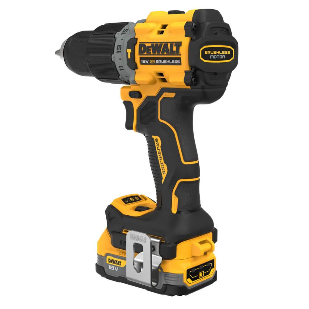 Аккумуляторный безщеточный ударный дрель-шуруповерт DeWALT DCD805E1T