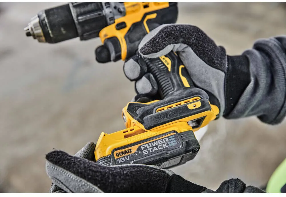 Аккумуляторный безщеточный ударный дрель-шуруповерт DeWALT DCD805E1T